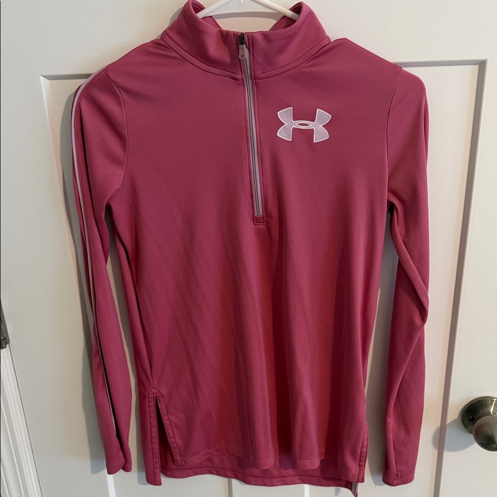 Under Armour Rose Quarter-Zip Top